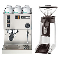 Rancilio Silvia and Compak K3 Grinder espresso bar